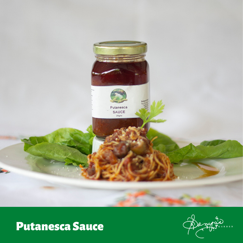 Sonya’s Garden Puttanesca Sauce in Olive Oil