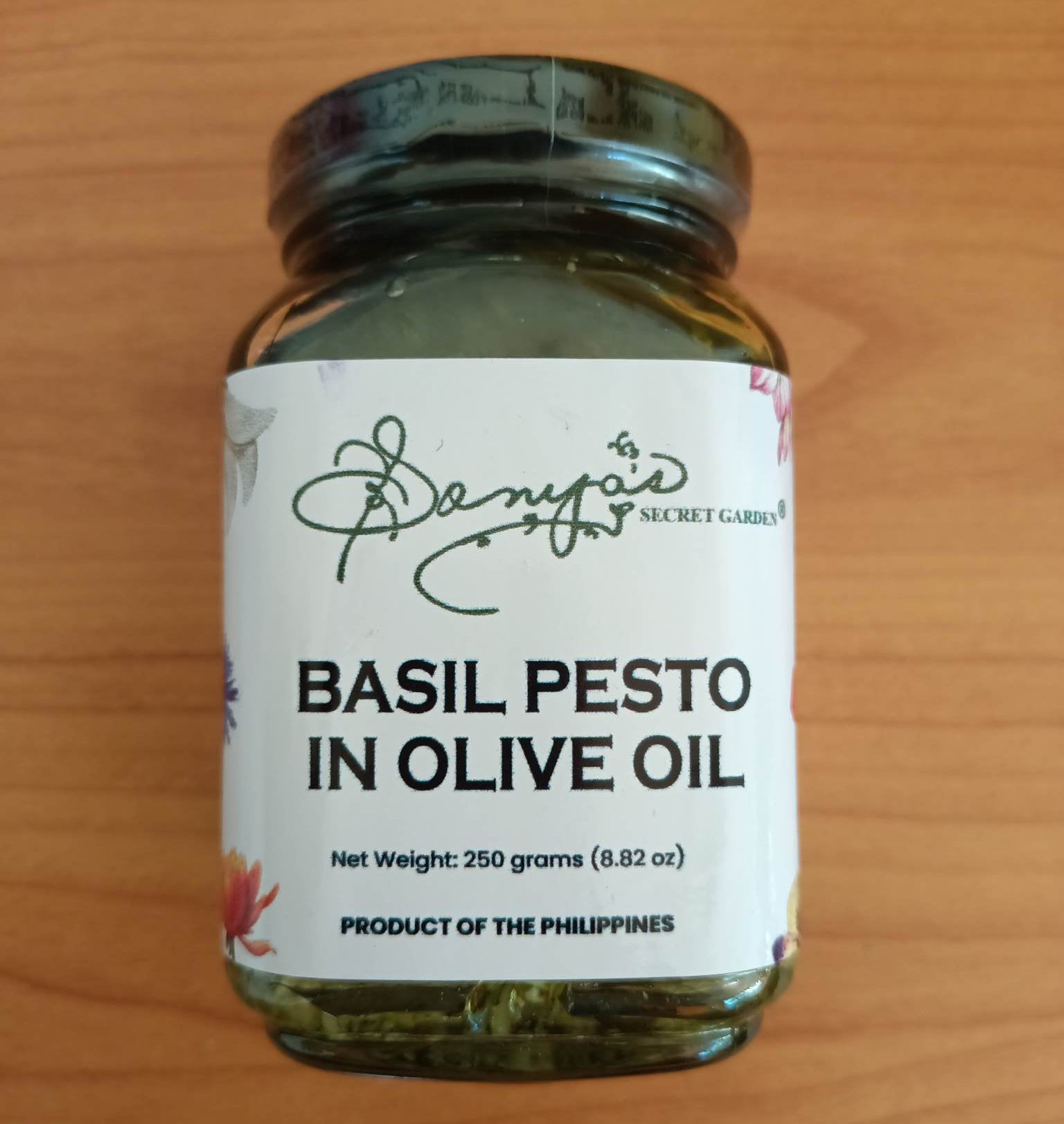 Basil Pesto in Olive Oil